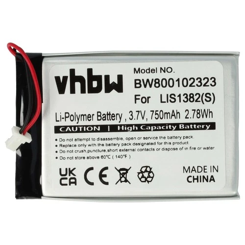 Batterie pour Sony Portable Reader PRS-505/LC PRS-505 PRS-500U2 PRS-500 750mAh