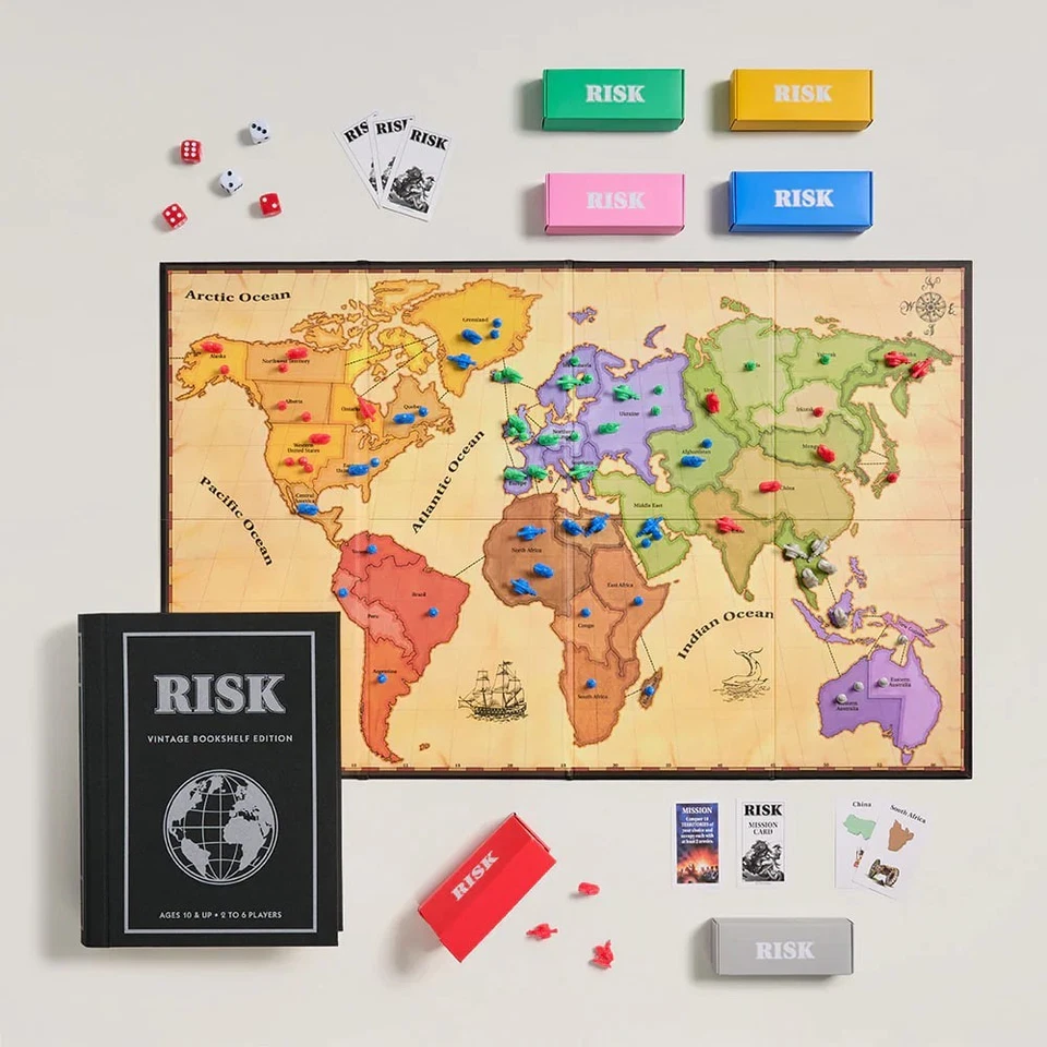 WS Game Company Risk Edición Estantería Vintage - Envío Gratis Foto 4 de 4