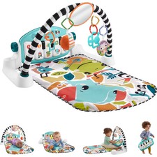 Fisher-Price Glow  Grow Kick and Play Gym - Blue