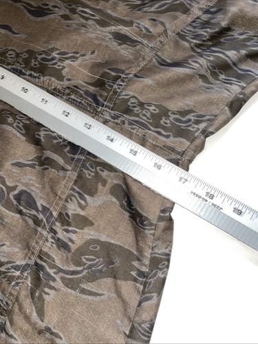 Chaqueta Hurley Hawaiana Doble Pecho Mujer S L Grande Botón Frontal Capucha Camuflada - Imagen 15 de 20