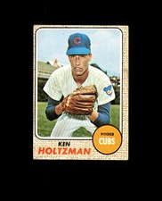 1968 Topps 60 Ken Holtzman VG #D1,420925