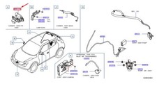 NISSAN JUKE F15 Front Camera 284F1BV80B NEW GENUINE