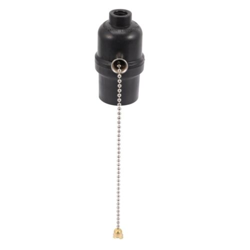 Pull Chain Light Fixture E27 Light Socket Pull Chain Lampholder Lamp Base Supply - Picture 5 of 12