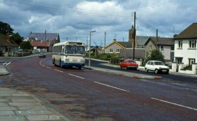 Foto 6x4 Bus Articlave Viele Jahre waren diese Leyland Leoparden die um 1980