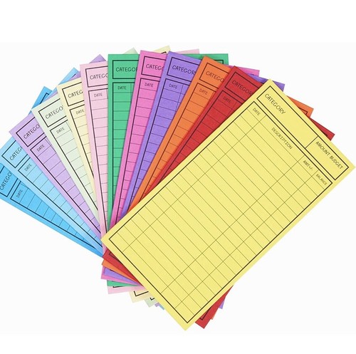 A6 Budget Binder with Zipper Envelope for Cash 6 Envelopes And 6 Budgeting Sheet - Picture 15 of 19