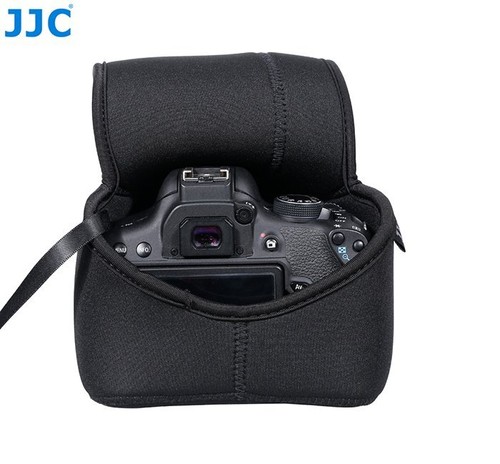 JJC ONE OC-MC0BK Neoprene Camera Case with lens for Canon / Nikon / other camera - Picture 6 of 7