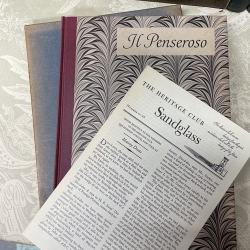 L'Allegro : JOHN MILTON : Il Penseroso The Heritage Press HC 1954, Sandglass, SC - Picture 1 of 6