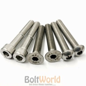 A4 M4 Marine Grade Socket pulsante Viti in Acciaio Inox Viti