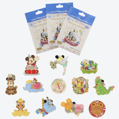 Tokyo Disney Resort Pin Collection Happiness Everywhere Vo