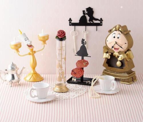 Beauty & The Beast Cogsworth Clock and Lumiere Light Up set figure Disney Parks - Picture 2 of 8