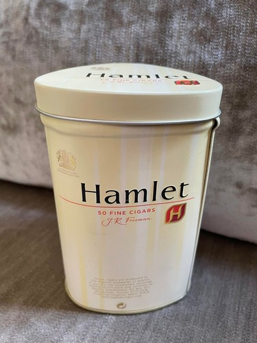 HAMLET 50 FEINE ZIGARREN JR FREEMAN LEERE DOSE - VINTAGE SAMMLERSTÜCK 3-SEITIGE DOSE - Bild 3 von 9