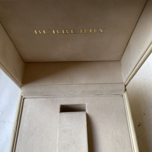 Vintage Burberry Wrist Watch Presentation Box Full Set With Outer Box - Picture 13 of 18
