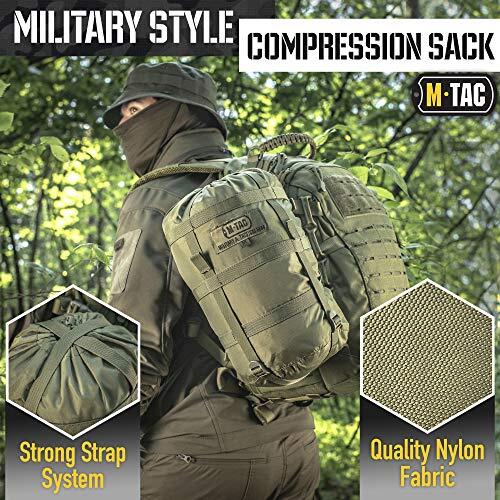 Sleeping Bag Compression Stuff Sack Military Water Resistant Compression Olive - Picture 3 of 7