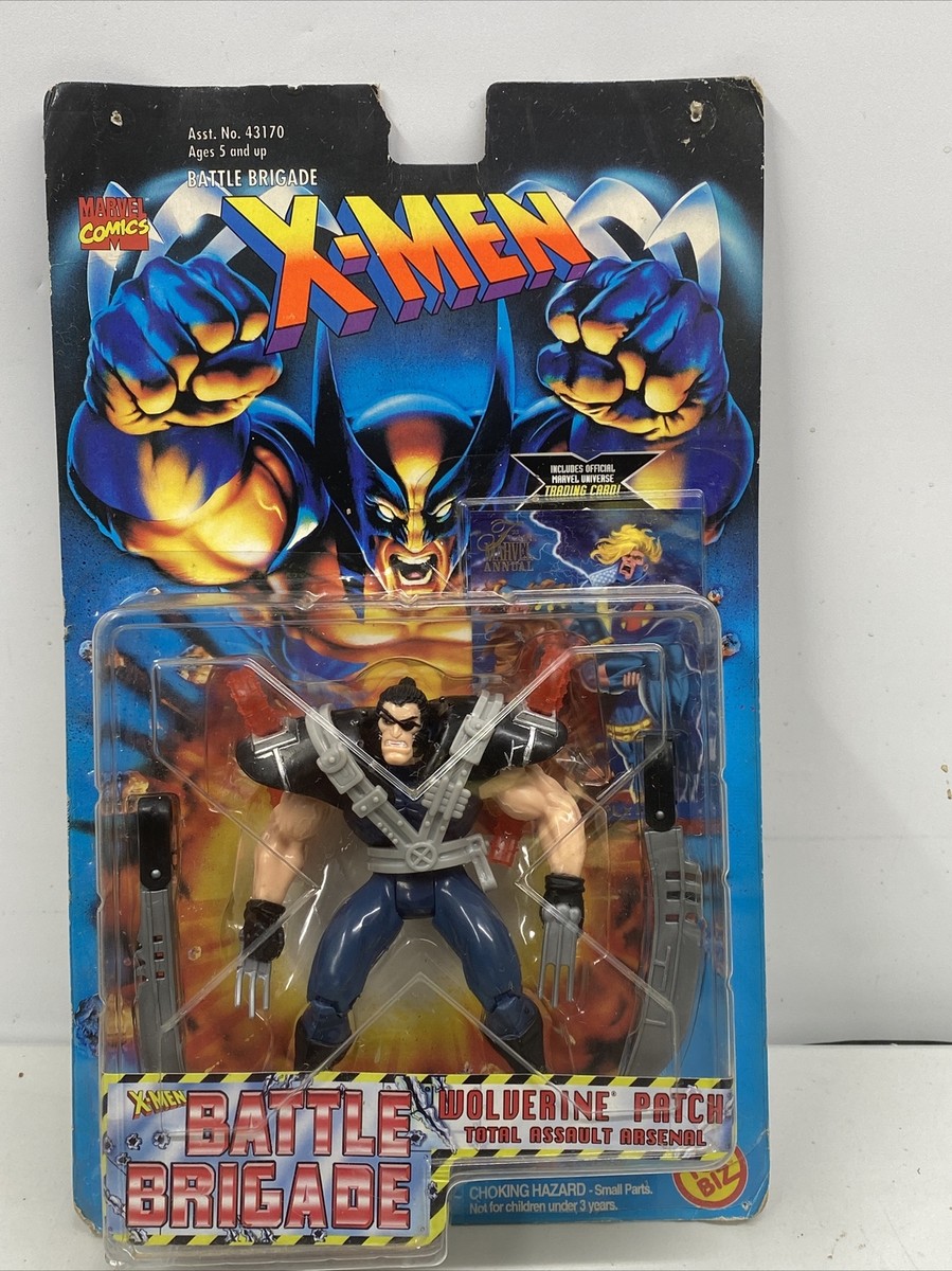 1996 Marvel Toy Biz X-Men Wolverine Patch Battle Brigade Series | eBay