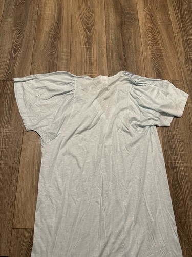 Pill Light Blue Short Sleeve Nightdress Nightie Nightware - Size UK 14/16 - New - Picture 7 of 8