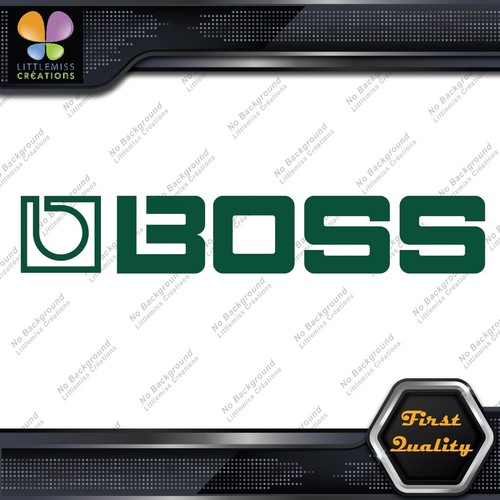 Compatible With Boss Pedal Guitar Effects Amp Logo Music Vinyl Decals Stickers - Picture 69 of 85