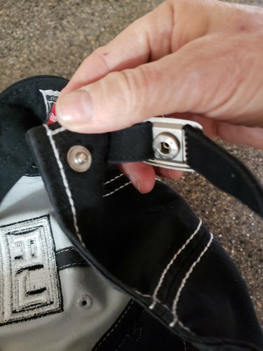 NWOT-L.A. KINGS HOCKEY CAP/HAT ADULT-REEBOK- ADJUSTABLE SZ THEN SNAP BACK-GREY - Picture 9 of 9