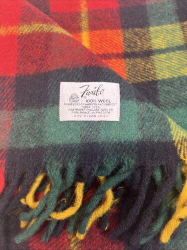 Vintage Norfolk Southern Railway Faribo Wool Blanket In Carrying Case - Picture 7 of 13