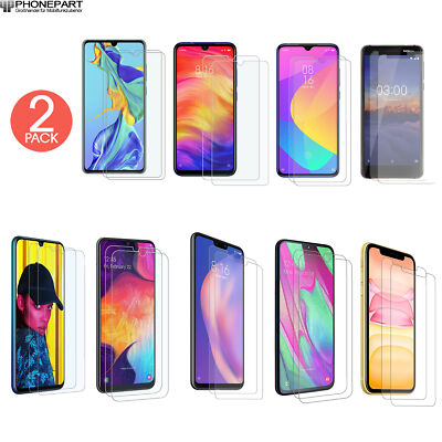 Schutzglas Panzerfolie für Samsung Huawei Sony Xiaomi Google 9H alle Modelle