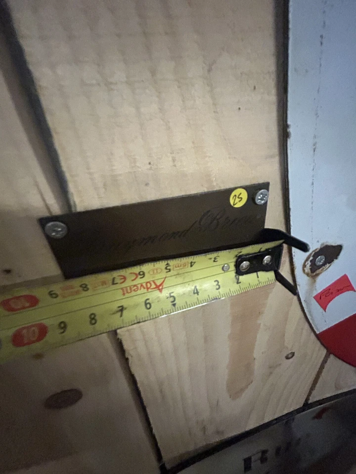 Plaque Laiton Bronze Négociant Peau Laine Textile Mazamet Tarn - Photo 3/3