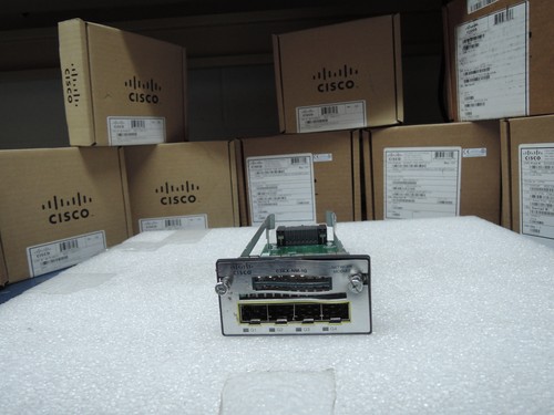 Cisco C3KX-NM-1G UPLINK module for 3750X and 3560X not in good shape. - Picture 2 of 4