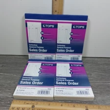 4 - General Purpose Sales Order Book, 2 Part Carbonless, 5-9/16" x 8-7/16" 2015