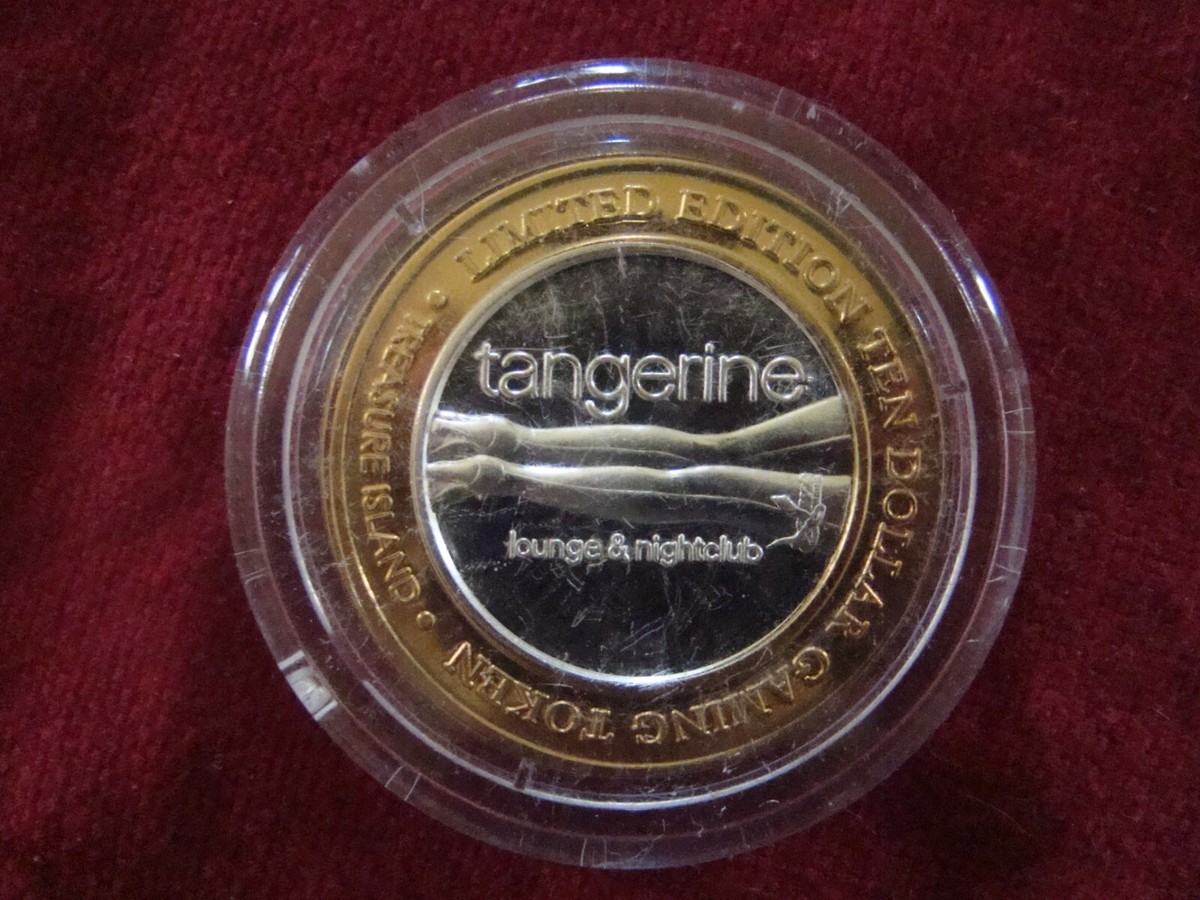 TREASURE ISLAND LAS VEGAS LIMITED EDITION $10 GAMING TOKEN