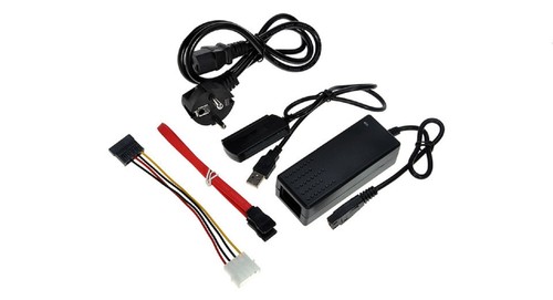 Adaptador USB -> IDE/SATA Con Fuente De Alimentación De 2A - Imagen 3 de 4