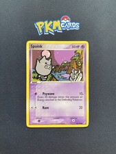 Pokémon TCG Spoink Crystal Guardians 62/100 Regular LP.