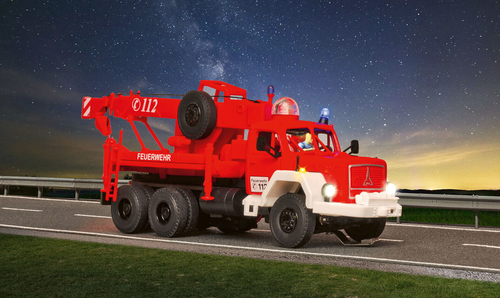 Viessmann 8051 MAGIRUS DEUTZ 3-achs Mountain Crane Fire Brigade, H0, New 2024 - Picture 4 of 4
