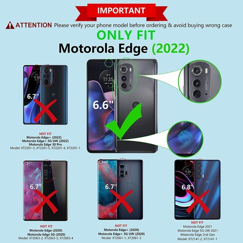 Für Motorola Edge 2022 Handy Hülle Gürtelclip Holster passend für Otterbox integrierter Bildschirm - Bild 4 von 56