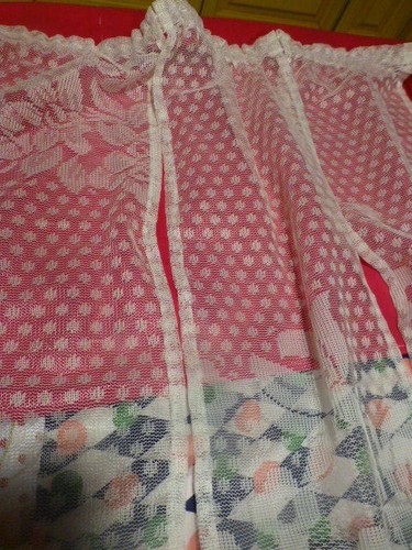 blanc  2m,10x0,90  rideau à 4pans joints ,clarté ,sans repassage ,pret à placer - Picture 2 of 3