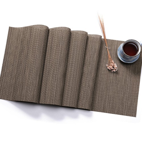 Woven PVC Table Runner Kitchen Dining Room Decor Heat Resistant Mat Washable - Picture 5 of 30