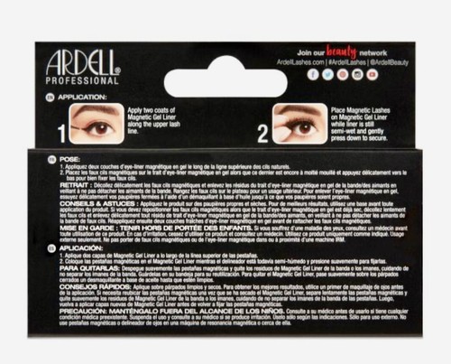 Pestañas magnéticas profesionales Ardell DEMI WISPIES puntas cónicas precurvas 8 pares - Imagen 3 de 4