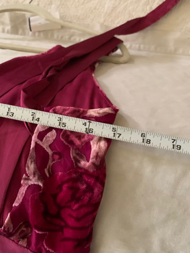 Lulus NWT purple burn out long dress large - Picture 11 of 18