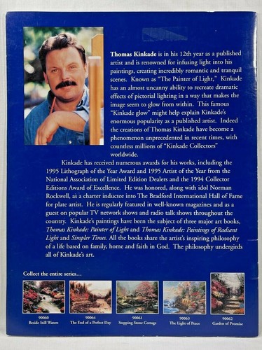 1998 CD Thomas Kinkade The End of a Perfect Day 90064 Cross Stitch Pattern 10152 - Picture 2 of 2