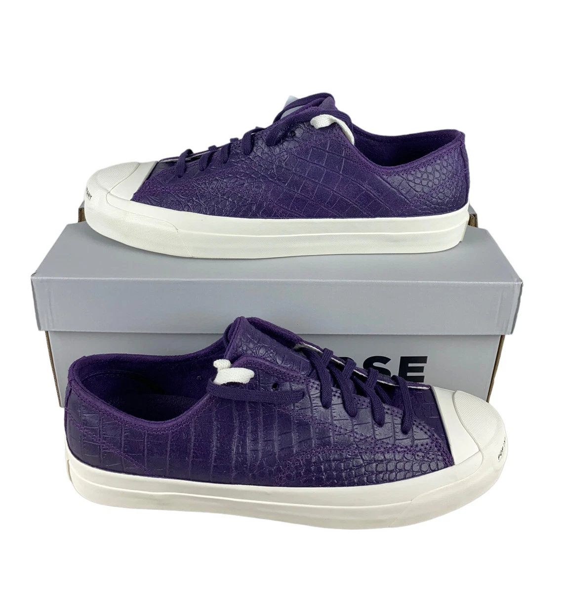 NEW Converse Jack Purcell Pro Ox X POP Grand Purple Shoes Sneakers