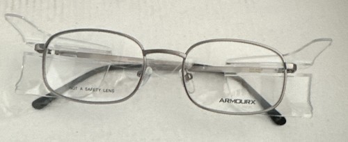 ArmouRx 7702R Eyeglasses Gunmetal 54-20-145 Safety - Picture 3 of 6