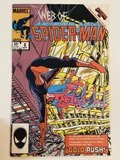 Web Of Spider-Man #6 (1985, Marvel) Kingpin Appearance
