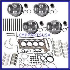 N14B16 1.6L Engine Overhaul Rebuild Piston Kit For Mini Cooper S JCW R55 R56 R57