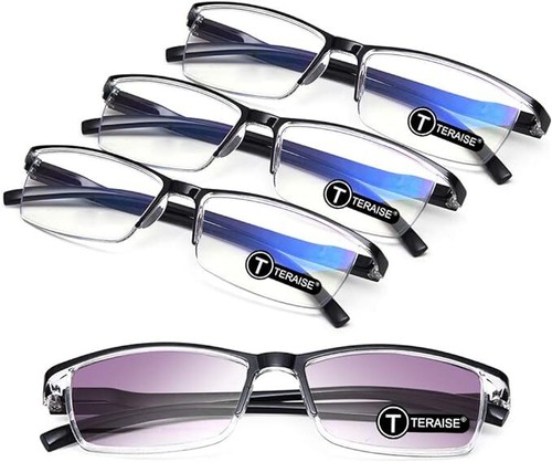 TERAISE Anti-UV Moda Anti-Luz Azul Gafas de Lectura Hombres Mujeres Lector - Imagen 19 de 84