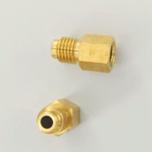 R12 To R134a/R134a To R12 Adapter Kit 1/4 Female Flare 1/2 Acme Male Brass NEW - Picture 12 of 12