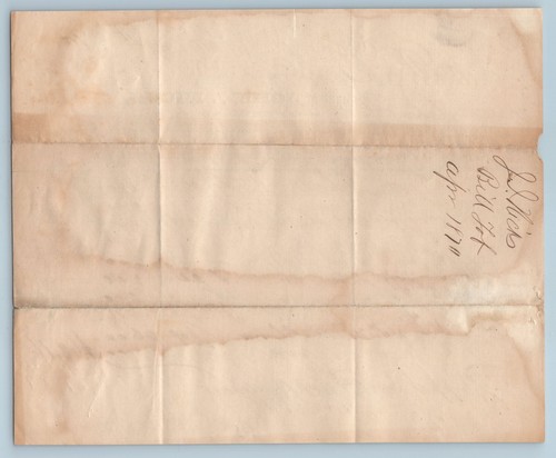 RICEVUTA EFFIMERA BOLLLHEAD John I Nicks Sigari Tabacco Tabacco Mar 1870 Elmira NY - Foto 2 di 2