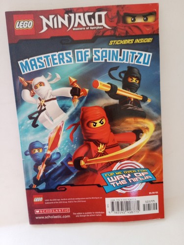 Way of the Ninja/Masters of Spinjitzu (Ninjago) - Paperback By Lego - GOOD - Picture 2 of 10