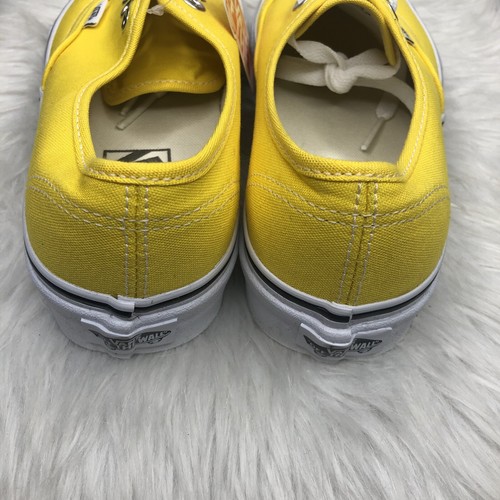 RARAS VANS Auténticas Tenis de Skate Amarillo Sol Blanco Sol Para Mujer 5,5 - Imagen 4 de 6