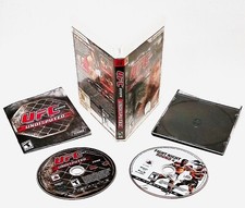 PlayStation 3 UFC Undisputed 2009 Complete w/ Fight Night Round 4 Disc STP