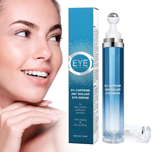Anti Aging For Dark Circles Puffiness Wrinke Roller With 360° Massage Serum 15ml - Picture 10 of 14