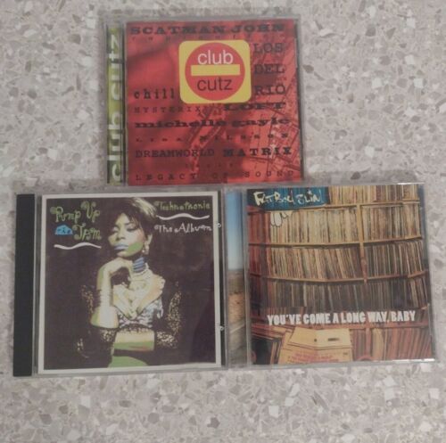 CD-Set (Scatman John Club Cutz, Pump Up The Jam Technotronic, Fatboyslim)