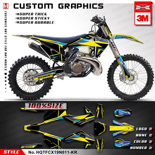 Kit de pegatinas Kungfu Graphics Enduro para TC FC 125 250 350 450 2019 2020 2021 2022 - Imagen 9 de 14