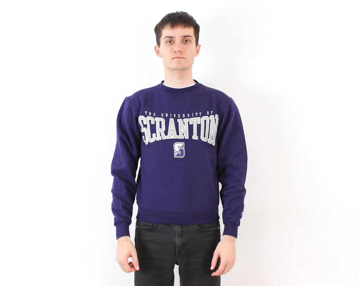 CHAMPION Mens XS University Of Scranton Pullover Jumper Sweatshirt College VTG
